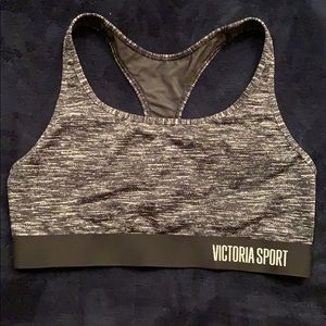 Victoria Secrets “the player” sports bra, size L
